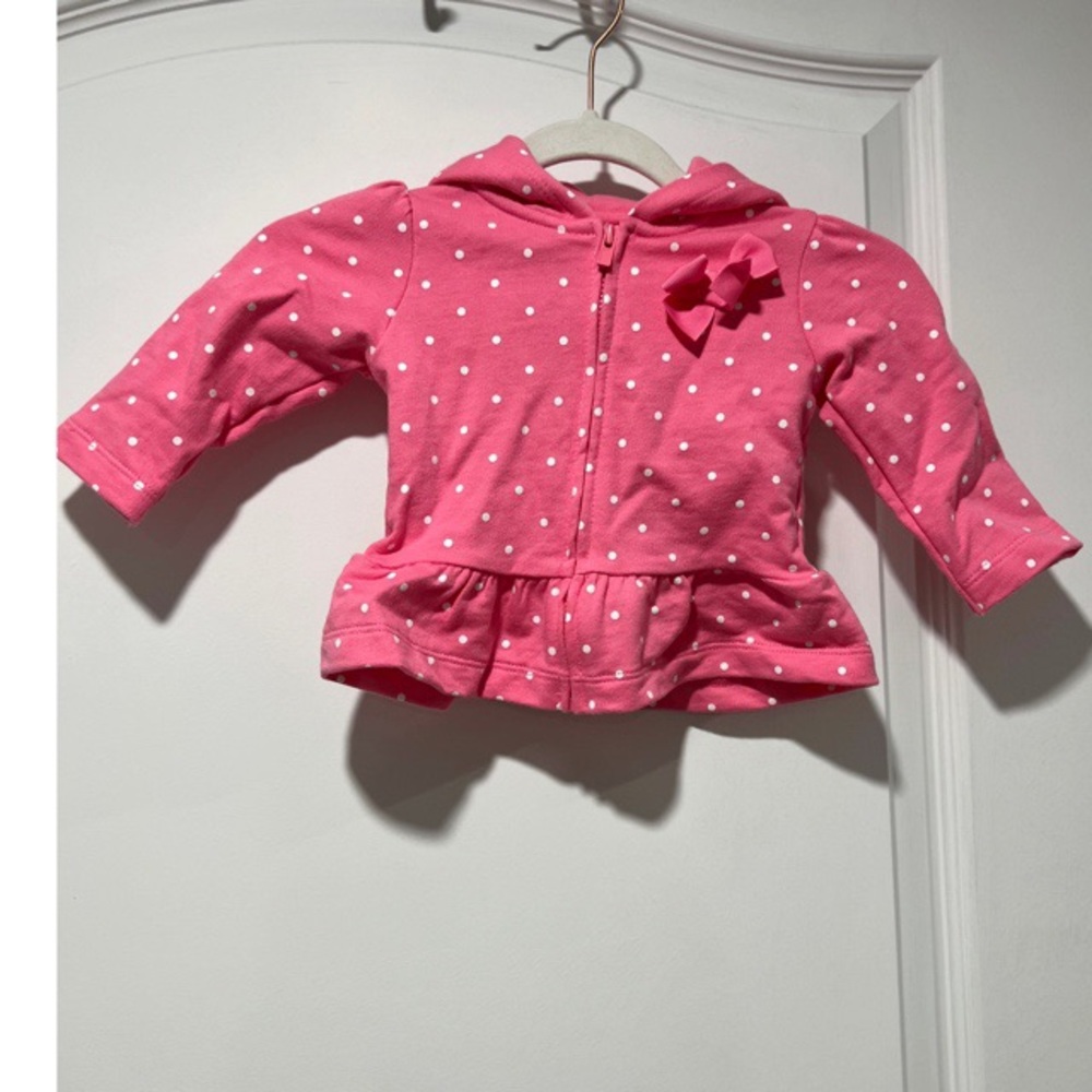 NWOT Carter’s Jacket Zip-up with hood in size 3 months